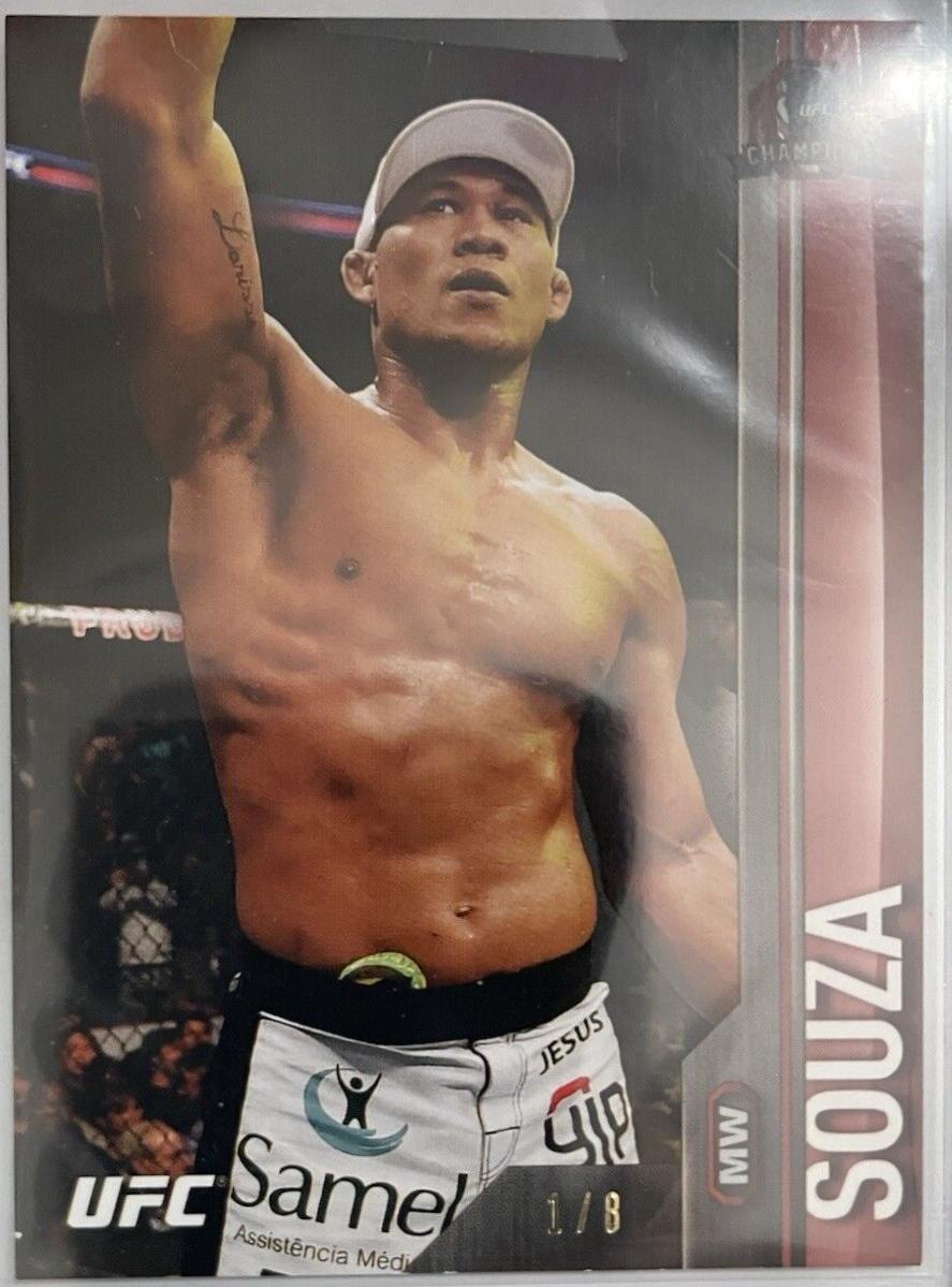 Ronaldo Souza 2015 Topps UFC Champions Base #27 Red