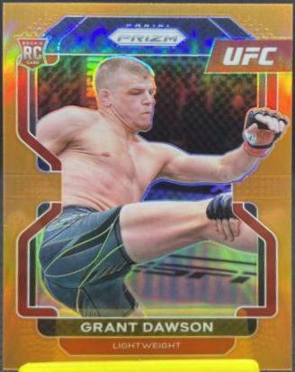Grant Dawson 2022 Panini Prizm UFC Base #193 Orange