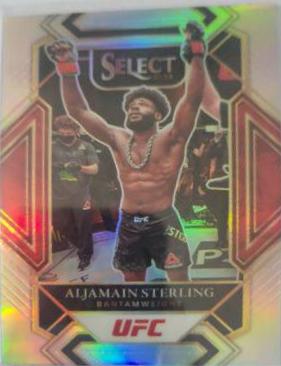 Aljamain Sterling 2022 Panini Select UFC Mezzanine #341 Black