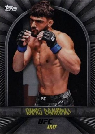 Ramiz Brahimaj 2024 Topps UFC NYC Base #16 Gold
