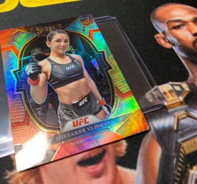 Cheyanne Vlismas 2023 Panini Select UFC Concourse #80 Tie Dye