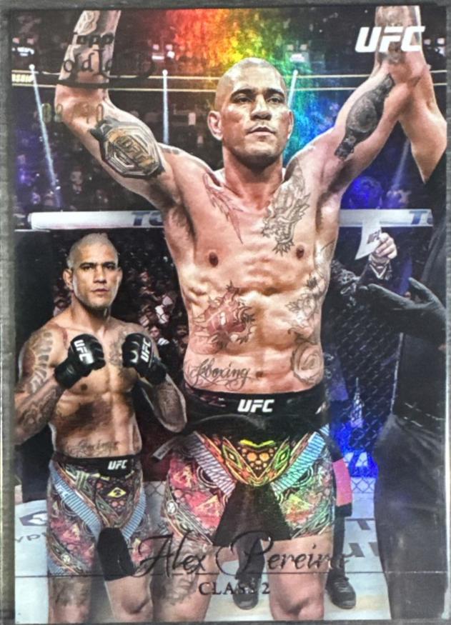 Alex Pereira 2024 Topps Gold Label UFC Base Class II #81 Black