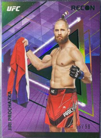 Jiri Prochazka 2022 Panini Chronicles UFC Base Recon #227 Green