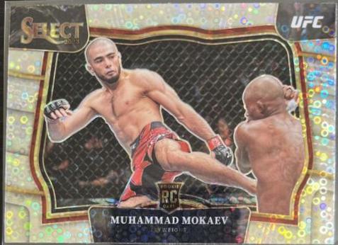 Muhammad Mokaev 2023 Panini Select UFC Octagonside #215 Disco