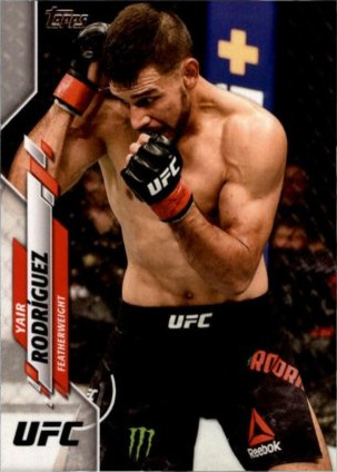 Yair Rodríguez 2020 Topps UFC Base #32 Red