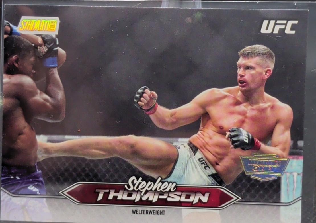 Stephen Thompson 2025 Topps Stadium Club UFC Base #37 Members Only