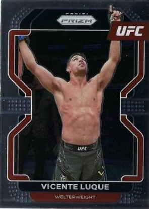 Vicente Luque 2022 Panini Prizm UFC Base #174 Ice