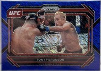 Tony Ferguson 2023 Panini Prizm UFC Base #43 Blue Shimmer