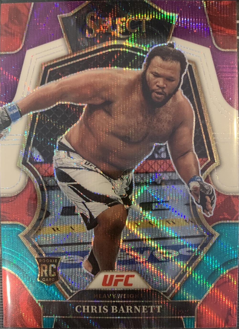Chris Barnett 2023 Panini Select UFC Premier Level #170 Tri Color