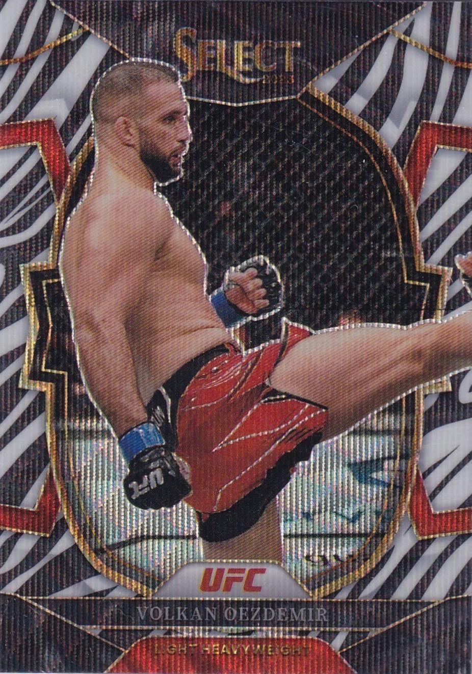Volkan Oezdemir 2023 Panini Select UFC Concourse #25 Zebra