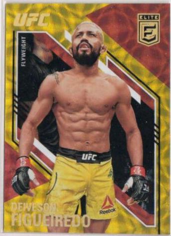 Deiveson Figueiredo 2021 Panini Chronicles UFC Base XR #181 Asia Gold