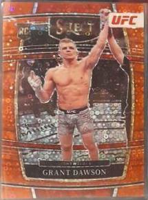 Grant Dawson 2022 Panini Select UFC Concourse #1 Red Disco