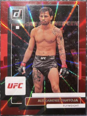 Alexandre Pantoja 2023 Panini Donruss UFC Base #106 Red Laser