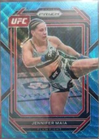 Jennifer Maia 2023 Panini Prizm UFC Base #139 Blue Wave