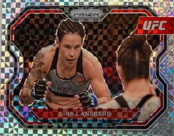 Lina Länsberg 2021 Panini Prizm UFC Base #103 Lucky Envelopes