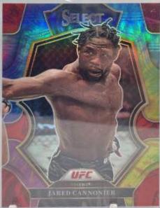 Jared Cannonier 2023 Panini Select UFC Mezzanine #363 Black