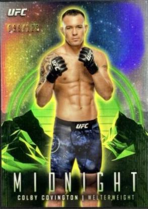 Colby Covington 2024 Topps Midnight UFC Base #93 Morning