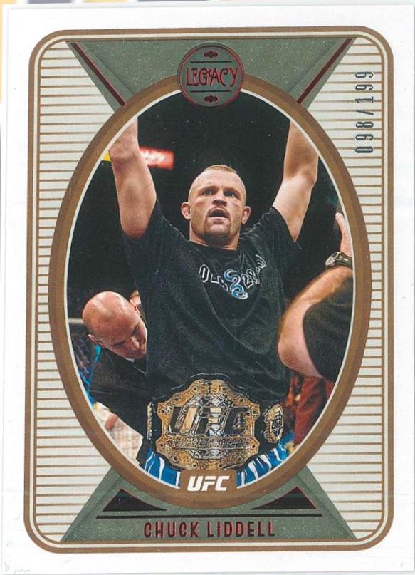 Chuck Liddell 2022 Panini Chronicles UFC Base Legacy #149 Red