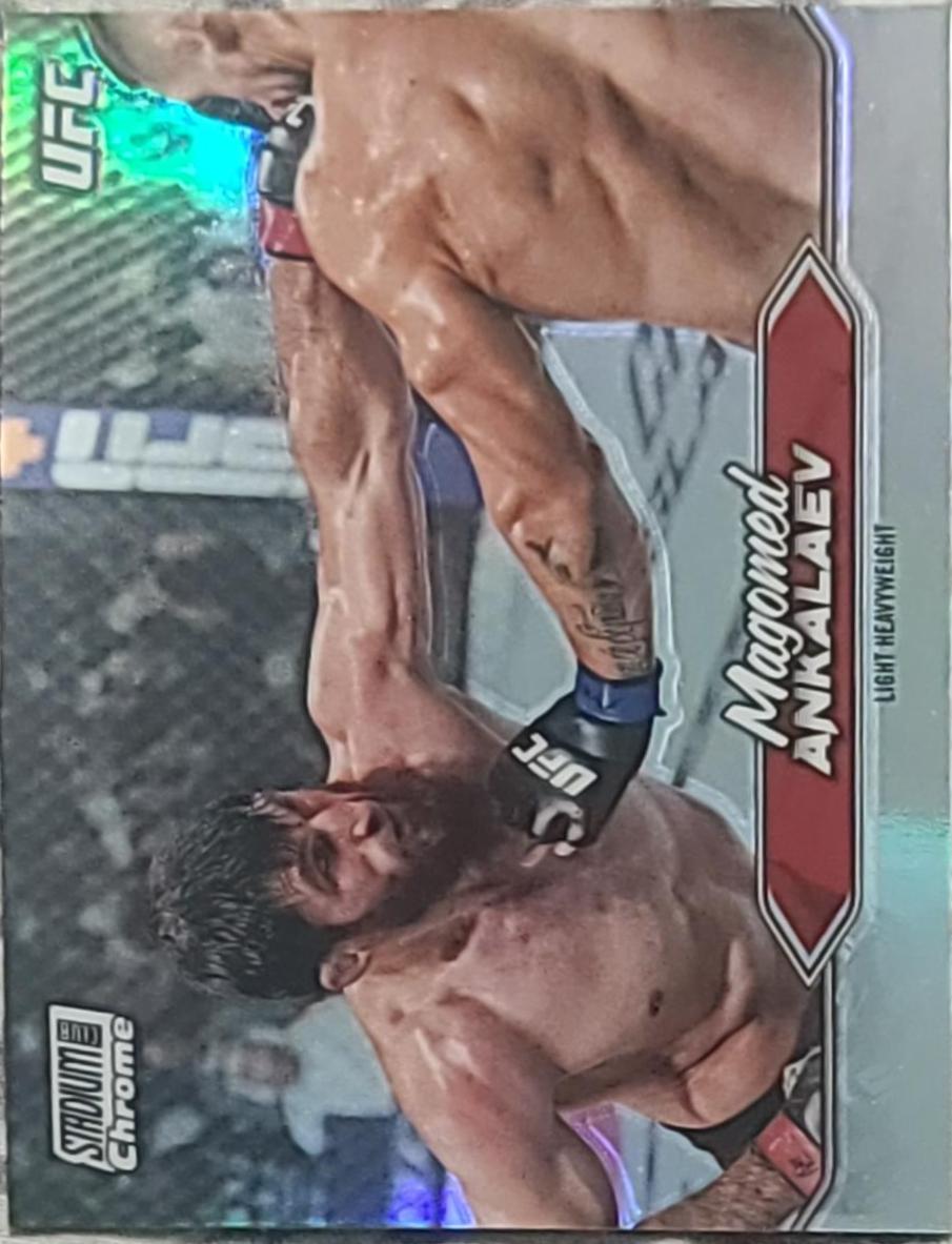 Magomed Ankalaev 2025 Topps Stadium Club UFC Base Chrome #C-177 Refractor