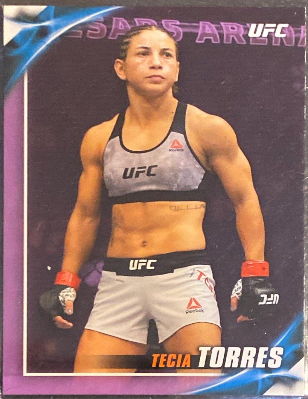Tecia Pennington 2019 Topps UFC Knockout Base #2 Purple