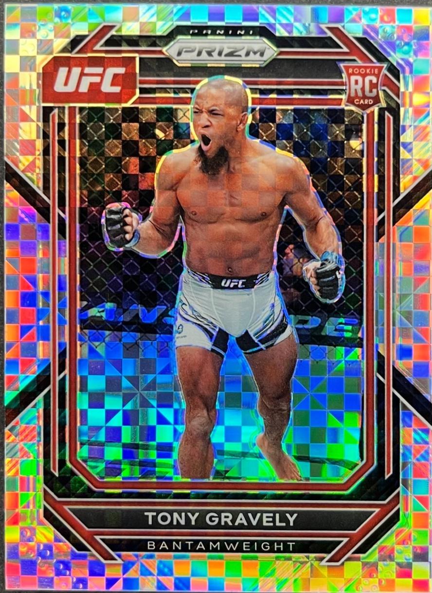 Tony Gravely 2023 Panini Prizm UFC Base #148 Lucky Envelopes