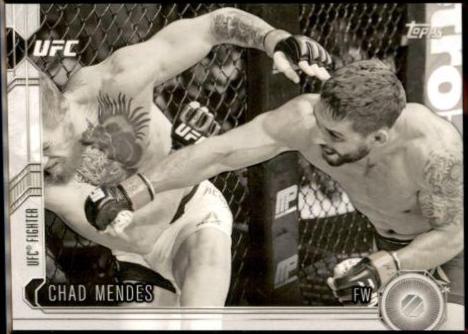 Chad Mendes 2015 Topps UFC Chronicles Base #119 Black and White