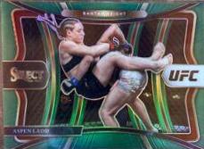 Aspen Ladd 2021 Panini Select UFC Premier Level #158 Green