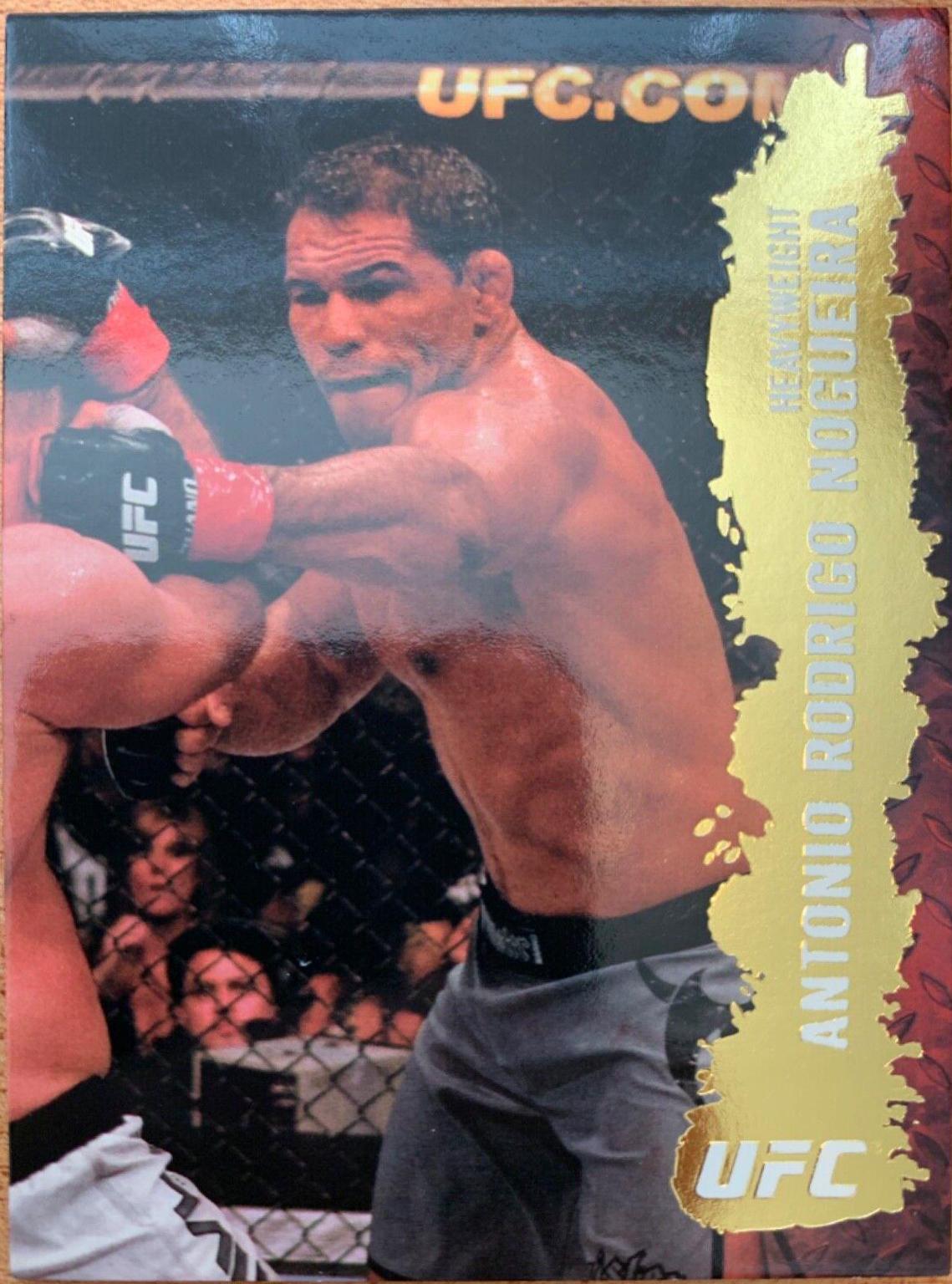 Antonio Rodrigo Nogueira 2009 Topps UFC Round 2 Base #62 Gold