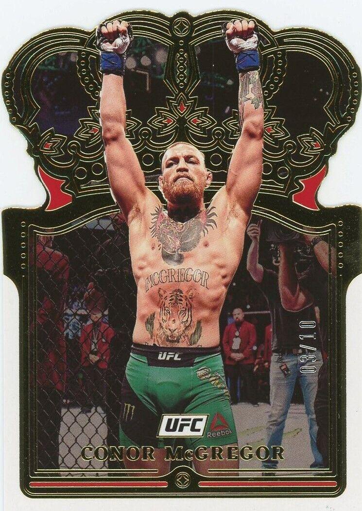 Conor McGregor 2022 Panini Chronicles UFC Base Crown Royale #114 Gold