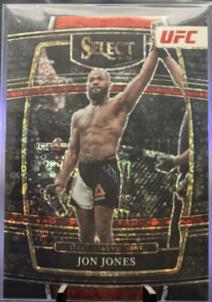 Jon Jones 2022 Panini Prizm UFC Base #4 Black