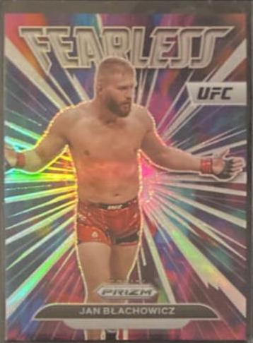 Jan Błachowicz 2023 Panini Prizm UFC Fearless #6 Silver