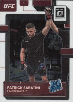 Patrick Sabatini 2023 Panini Donruss Optic UFC Base #143 Red