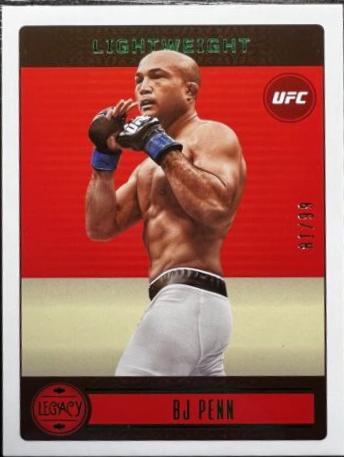 BJ Penn 2023 Panini Chronicles UFC Base Legacy #144 Green