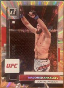 Magomed Ankalaev 2023 Panini Donruss UFC Base #35 Laser