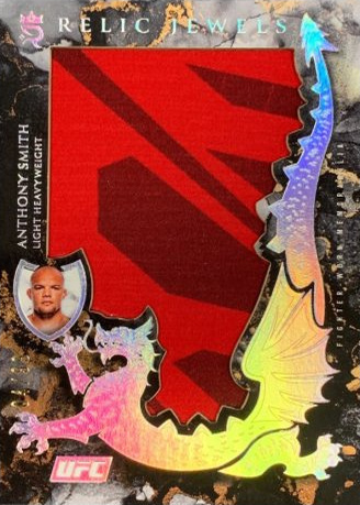 Anthony Smith 2025 Topps Royalty UFC Relic Jewels #RJ-AS Platinum