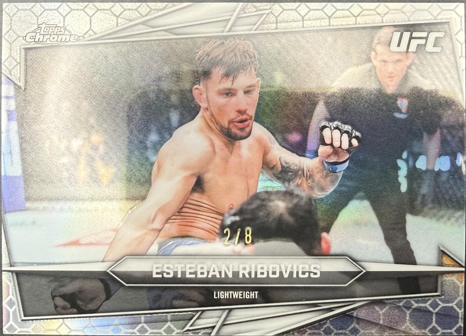 Esteban Ribovics 2026 Topps Chrome UFC Base #49 Octafractor