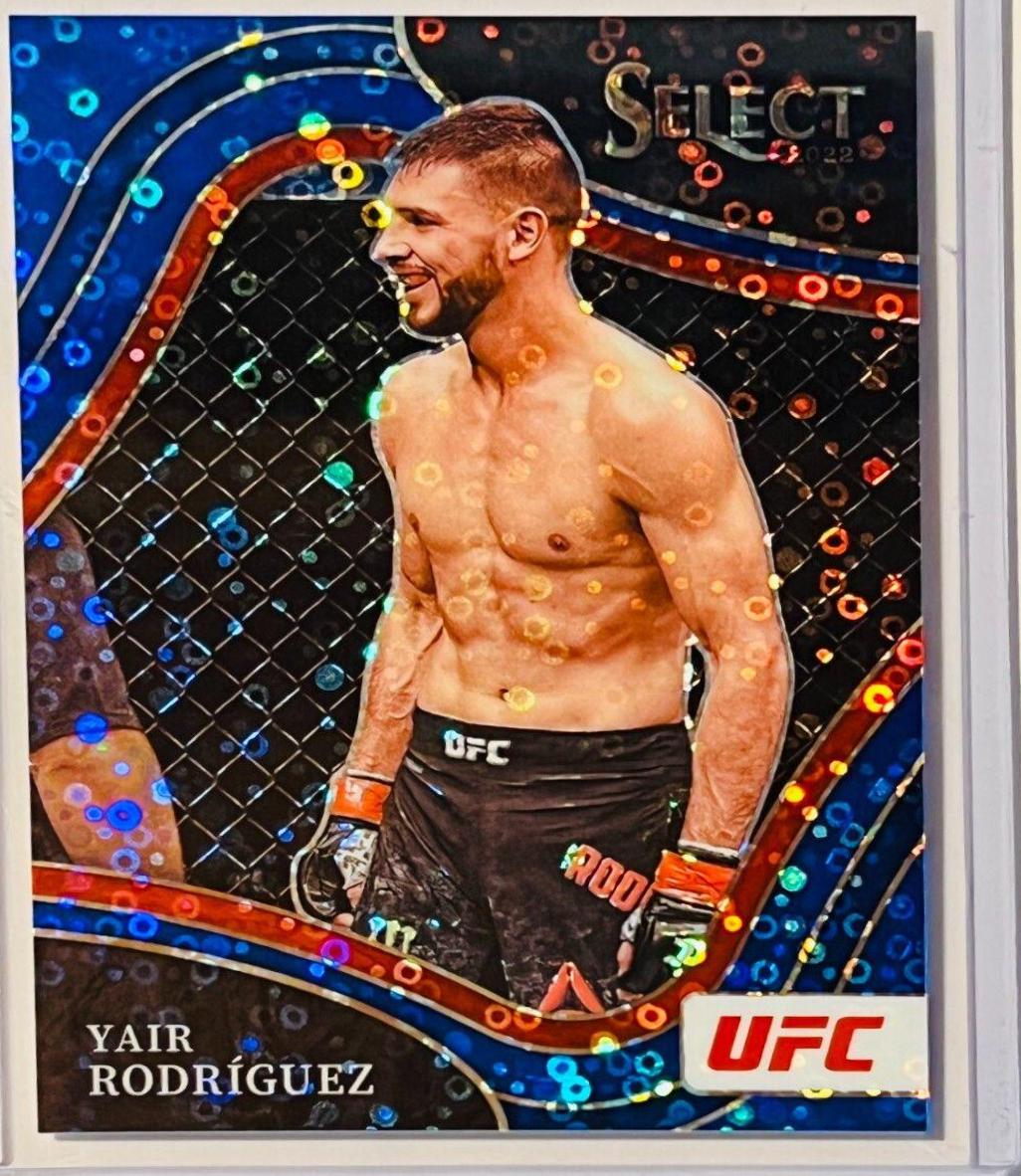Yair Rodríguez 2022 Panini Select UFC Octagonside #265 Blue Disco