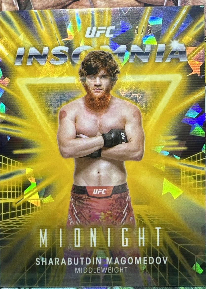 Shara Magomedov 2025 Topps Midnight UFC Insomnia #IN-3 Daybreak