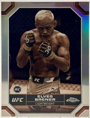 Elves Brener 2024 Topps Chrome UFC Base #29 Refractor