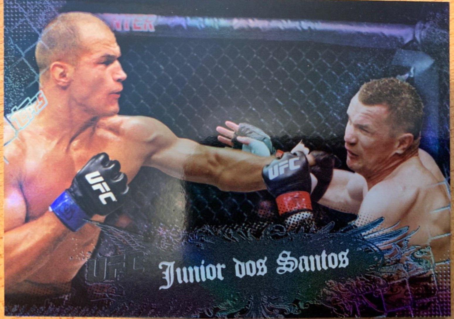Junior Dos Santos 2010 Topps UFC Main Event Base #19 Black