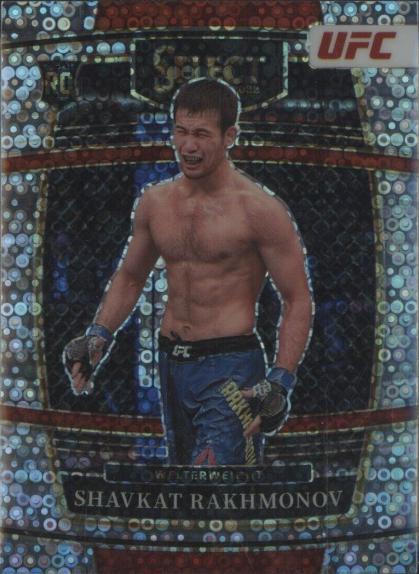 Shavkat Rakhmonov 2022 Panini Select UFC Concourse #84 Disco