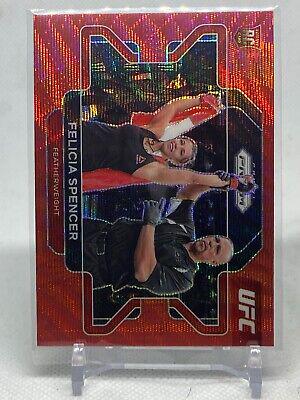 Felicia Spencer 2022 Panini Prizm UFC Base #41 Ruby Wave
