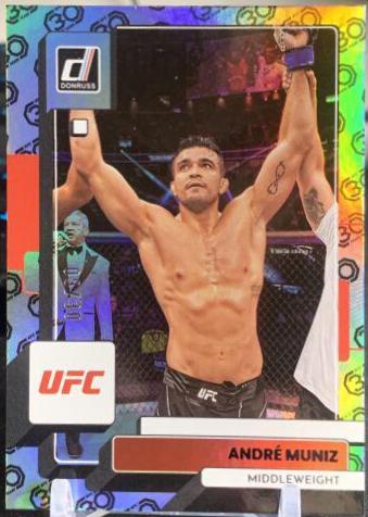 Andre Muniz 2023 Panini Donruss UFC Base #166 30th Anniversary