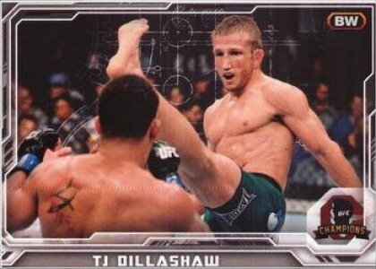 TJ Dillashaw 2014 Topps UFC Champions Base #65 Red