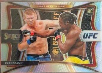 Ryan Spann 2021 Panini Select UFC Premier Level #109 Silver