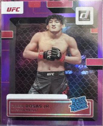 Raul Rosas 2023 Panini Donruss Optic UFC Base #115 Purple