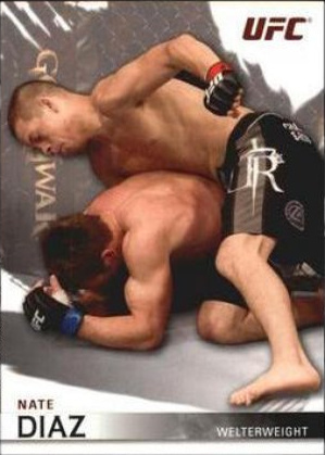 Nate Diaz 2010 Topps UFC Knockout Base #65 Red