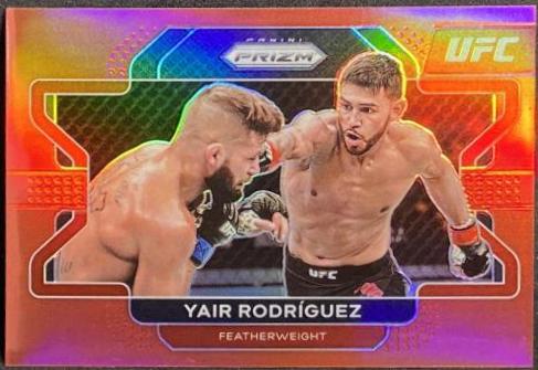 Yair Rodríguez 2022 Panini Prizm UFC Base #72 Red