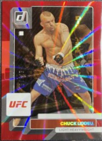 Chuck Liddell 2023 Panini Donruss UFC Base #3 Red Laser
