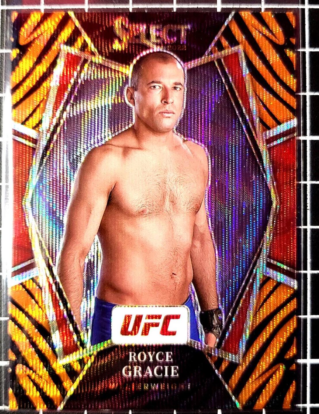 Royce Gracie 2022 Panini Select UFC Premier Level #118 Tiger
